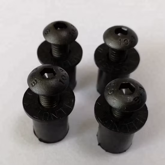 Durable Metric Rubber Well Nuts Blind Fastener Windscreen Fairing Mounting Kit Kayak Canoe Boat Dinghy Accessories